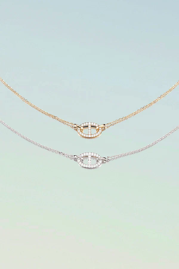 Isla Marina Necklace | White Gold - Image 5