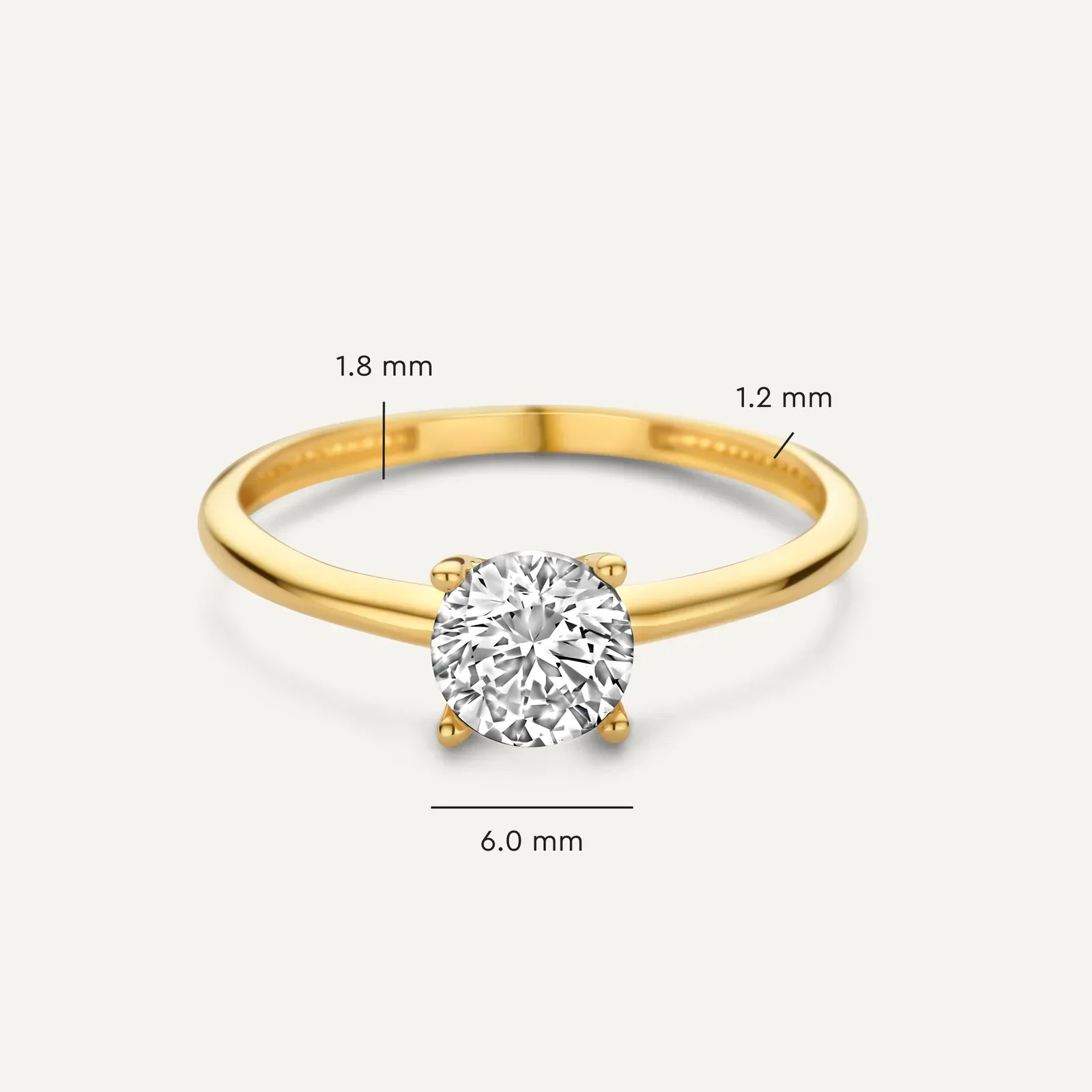 Savaya El Playa Ring | Gold - Image 3