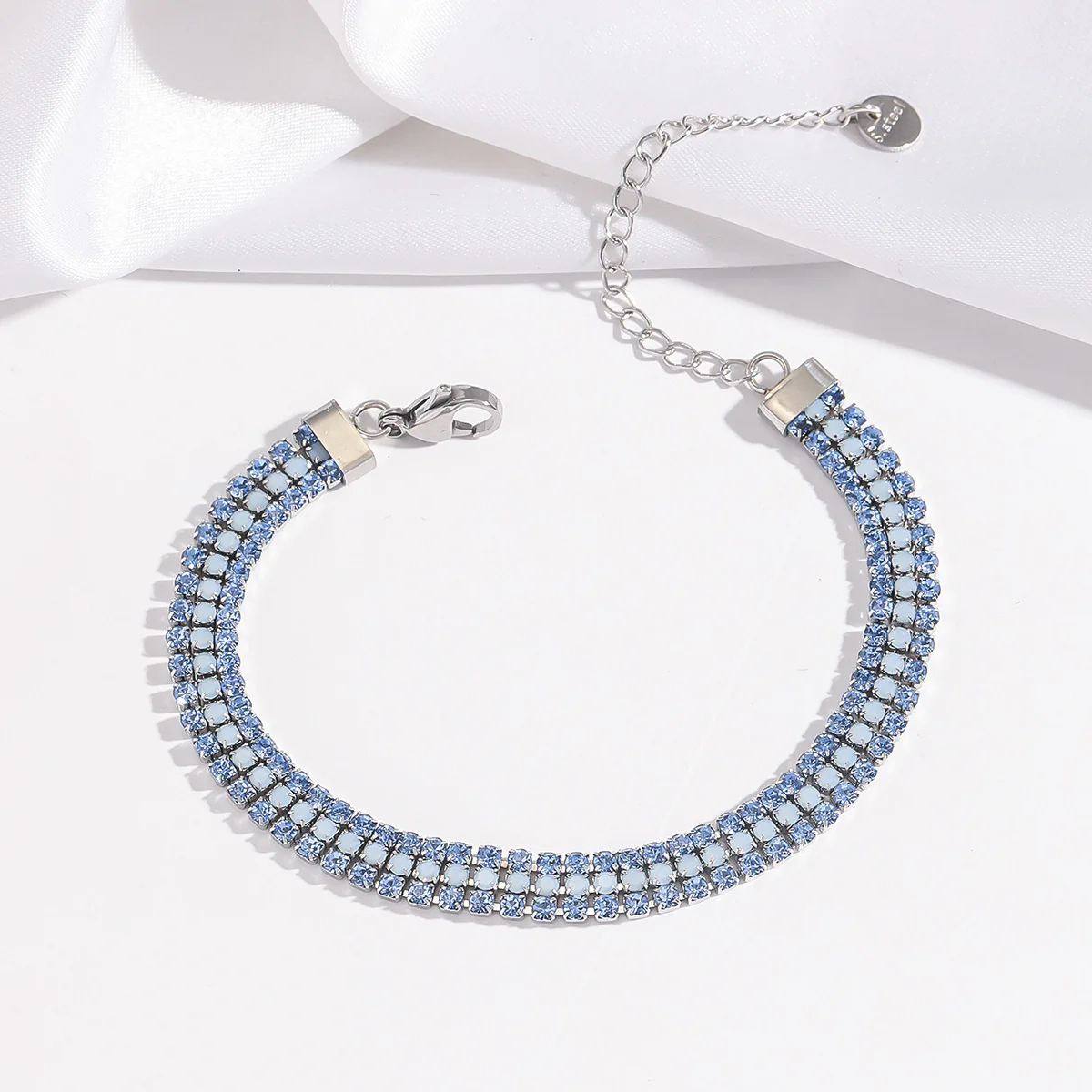 Signature Shine Bracelet | White Gold