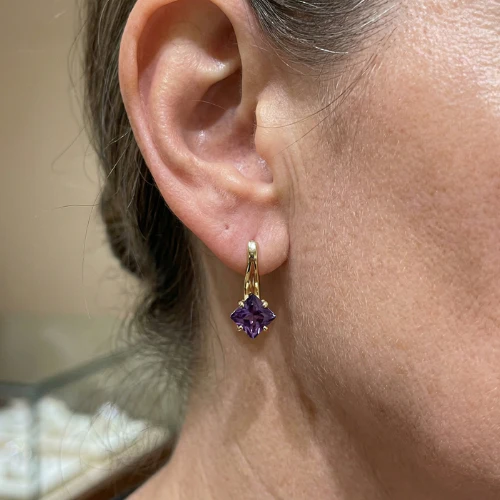 Zephira Crownlight Earrings | Rose Gold - Image 2